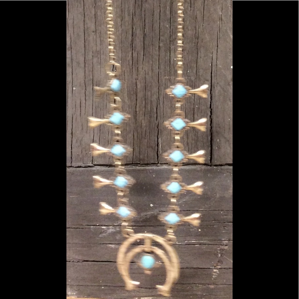 Squash blossom necklace